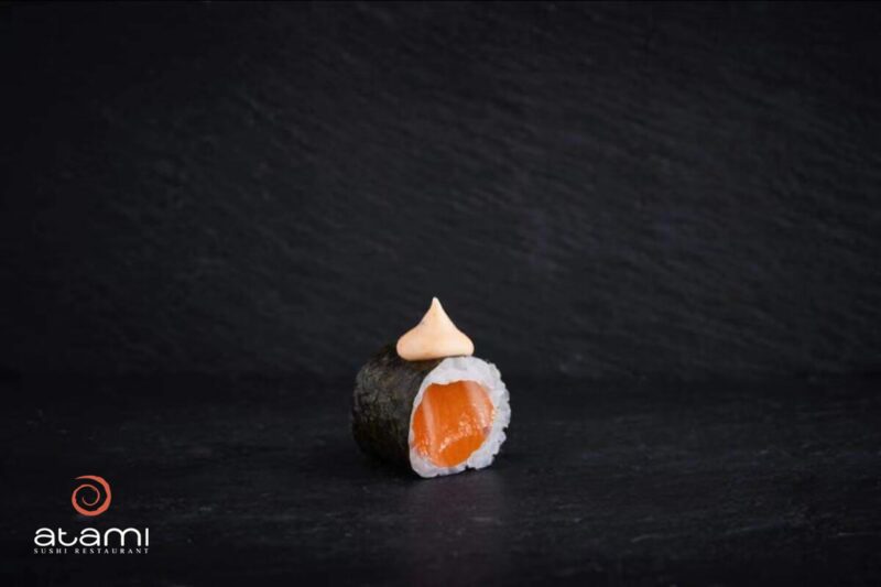 161. Laks Med Spicy Mayo (8 stk.) - Billede 1