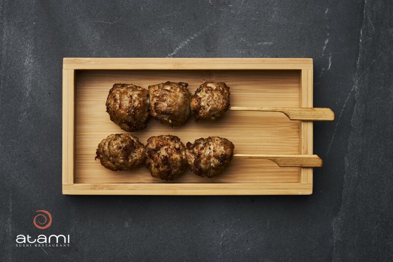 212. Kyllingekødboller Med Teriyaki Sauce - Billede 1