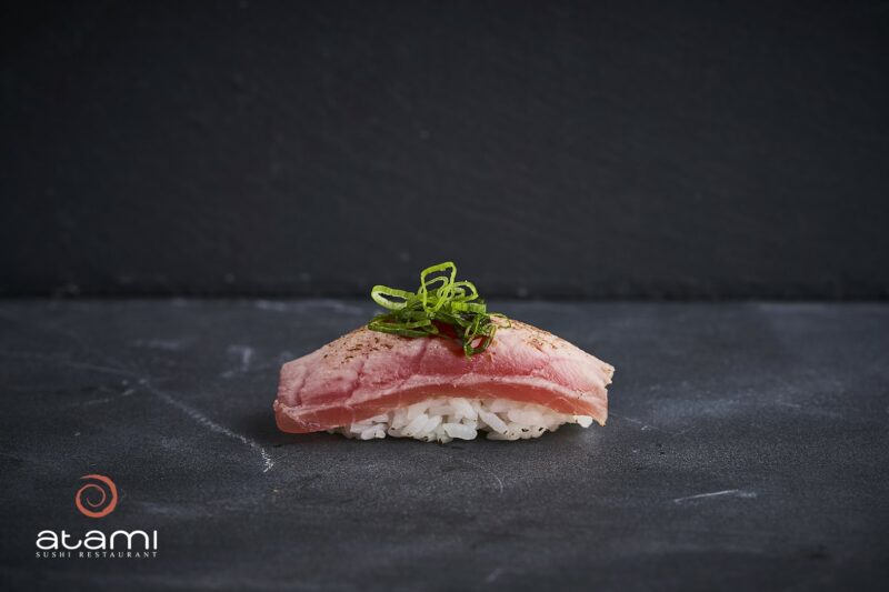 258. Tun Tataki Med Forårsløg Og Teriyaki Sauce - Billede 1